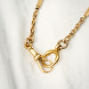 Luxurious Vintage 18ct Gold Watch Chain Necklace