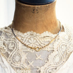 Luxurious Vintage 18ct Gold Watch Chain Necklace