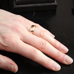 Gorgeous Antique 9ct Gold Date 1915 Wedding Ring