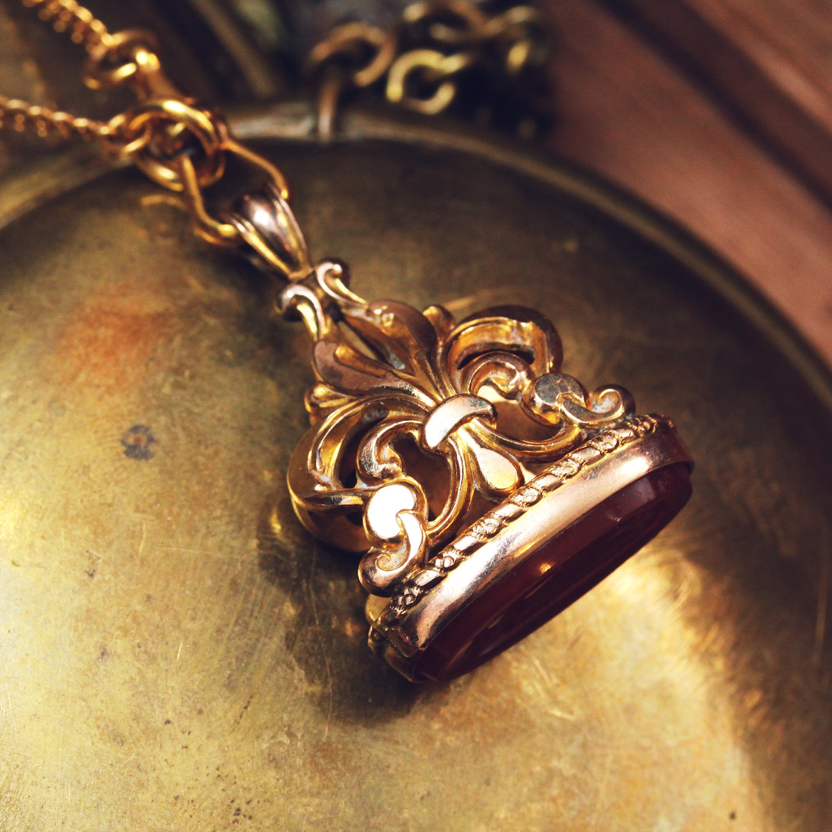 Swanky Edwardian Guard Chain & Fob
