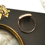Antique Mourning Ring Dated to 1852