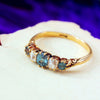 Antique Alexandrite & Diamond Ring