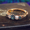 Antique Alexandrite & Diamond Ring