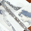 Vintage Glam Silver Marcasite & Pearl Bracelet