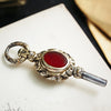 Antique Georgian Carnelian Fob Watch Key