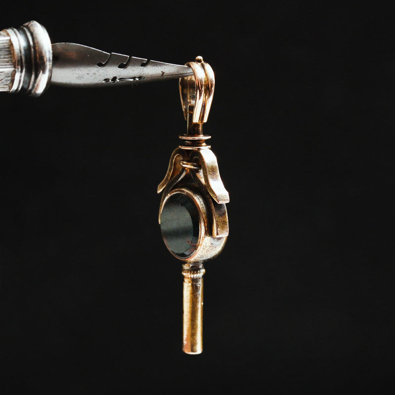 Interesting Little Antique Victorian Watch Key