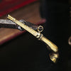 Antique Victorian Silver Gilt Horse Hoof Watch Key