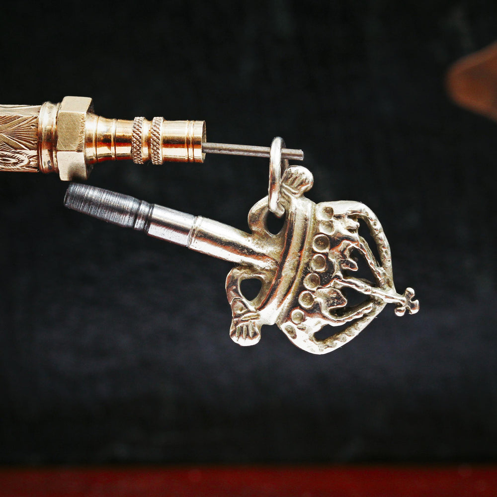 Rare Antique Georgian Crown Topped Fob Watch Key – Fetheray