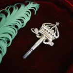 Antique Georgian Crown Topped Fob Watch Key