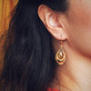 Victorian Grandeur! Antique 18ct Gold Drop Earrings