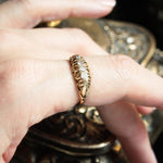 Exquisite Antique Diamond Five Stone Ring