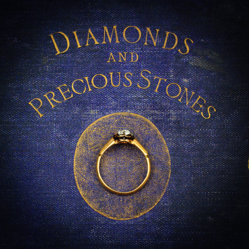 Captivating Antique Cushion-cut Diamond Solitaire Engagement Ring