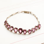 Luscious Vintage Edwardian Almandine Garnet Bracelet