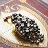 Oh Glittering Rhapsody!! Antique French Diamond Brooch/Pendant