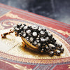 Oh Glittering Rhapsody!! Antique French Diamond Brooch/Pendant