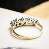 Effervescent Vintage 1.80ct Hand Cut Diamond Ring