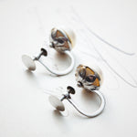 Lustrous Lovelies! Vintage Mabe Pearl Earrings