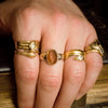 Heroic Antique Carnelian Intaglio Ring