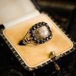 Precious Georgian Date 1831 Mourning Ring