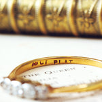 Vintage 1920's Diamond Five Stone Ring