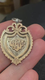 Date 1922 Fattorini & Co Silver Fob Medal, Ready for Engraving