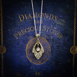 Quintessentially Art Deco Diamond Drop Pendant