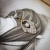 Quintessentially Art Deco Diamond Drop Pendant