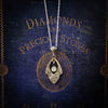 Quintessentially Art Deco Diamond Drop Pendant