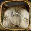 Uniquely Created Beautiful Antique Sapphire and Diamond Dress Ring