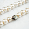 Rare Antique Hand Blown Glass Pearl Necklace