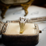 Intricately Detailed and Uniquely Beautiful Vintage Filigree Diamond Ring