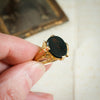 Date 1900 Art Nouveau Bloodstone Signet Ring