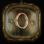 Lovely, Lovely, Lovely Antique Forget-me-not Turquoise Buckle Brooch
