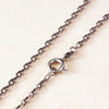 Vintage Brutalist Squared Link Silver Chain