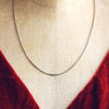Vintage Hand Made Anchor Link Silver Chain