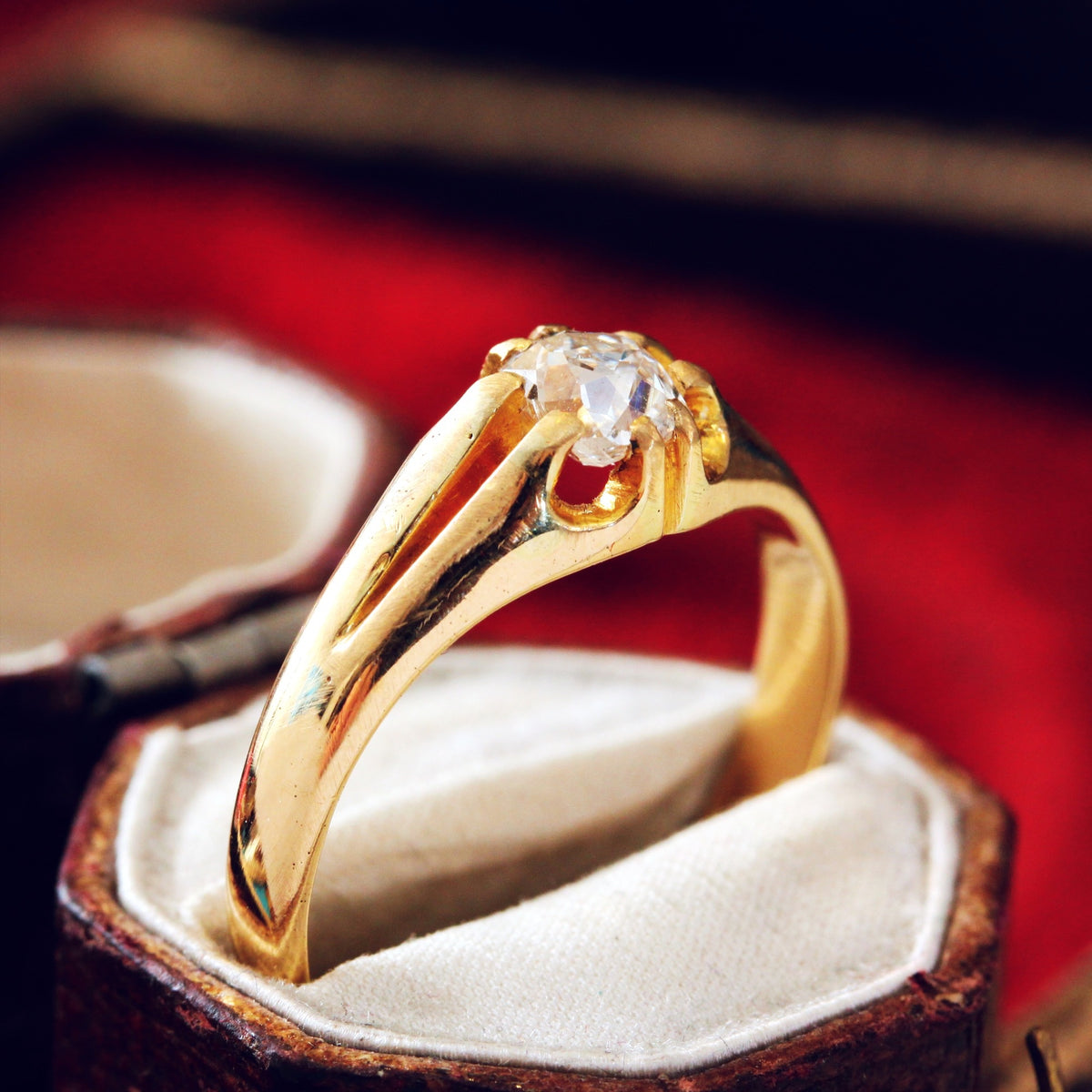 Nice!!! Date 1862 Victorian Antique Diamond Ring