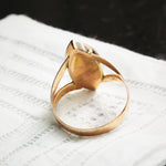 Enchanting Date 1909 9ct Gold Paste Ring