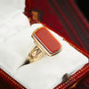 Antique Victorian Sardonyx Signet Ring