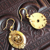 Etruscan Inspired Victorian 15ct Gold Earrings