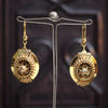 Etruscan Inspired Victorian 15ct Gold Earrings