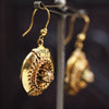 Etruscan Inspired Victorian 15ct Gold Earrings