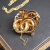 Circa 1860 Most Exquisite Antique Victorian Brooch