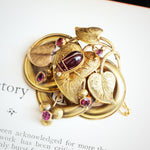 Circa 1860 Most Exquisite Antique Victorian Brooch