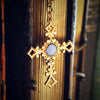 Early Victorian Pinchbeck Devotional Cross