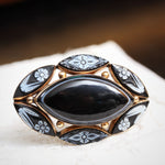 Antique Victorian Hand Carved Agate Brooch