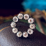 Antique Georgian Paste Lace Pin