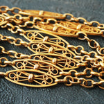 Antique French 18ct Gold Longuard Chain