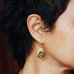 Etruscan Inspired Victorian 15ct Gold Earrings