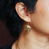 Etruscan Inspired Victorian 15ct Gold Earrings