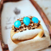 Fine Antique Mid Victorian Persian Turquoise Ring